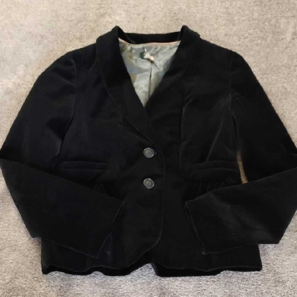 J. Crew Velvet Blazer